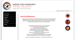 Desktop Screenshot of karate-jitsu-community.de