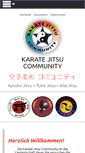 Mobile Screenshot of karate-jitsu-community.de